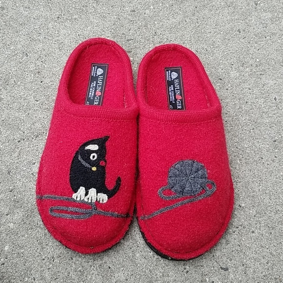 haflinger cat slippers